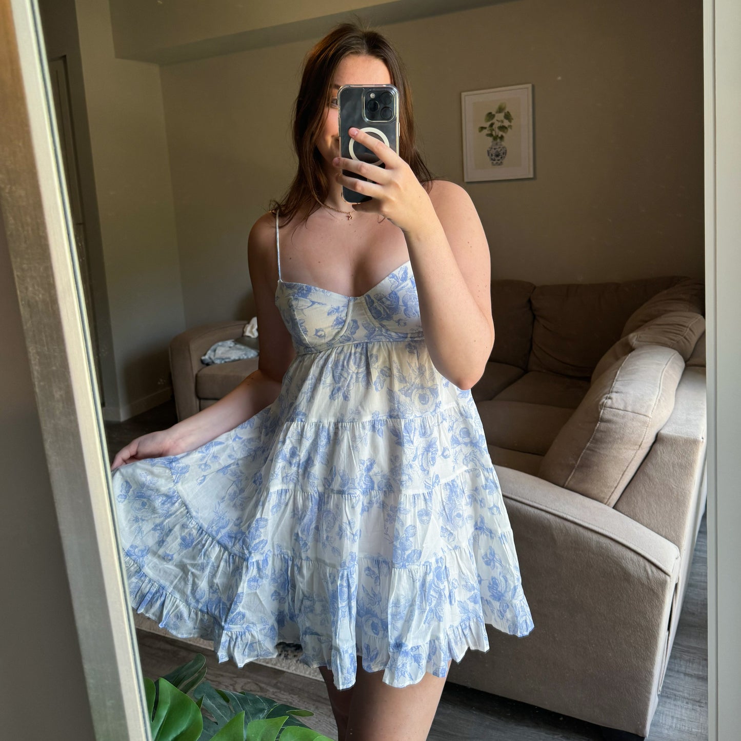 Capri Floral Dress