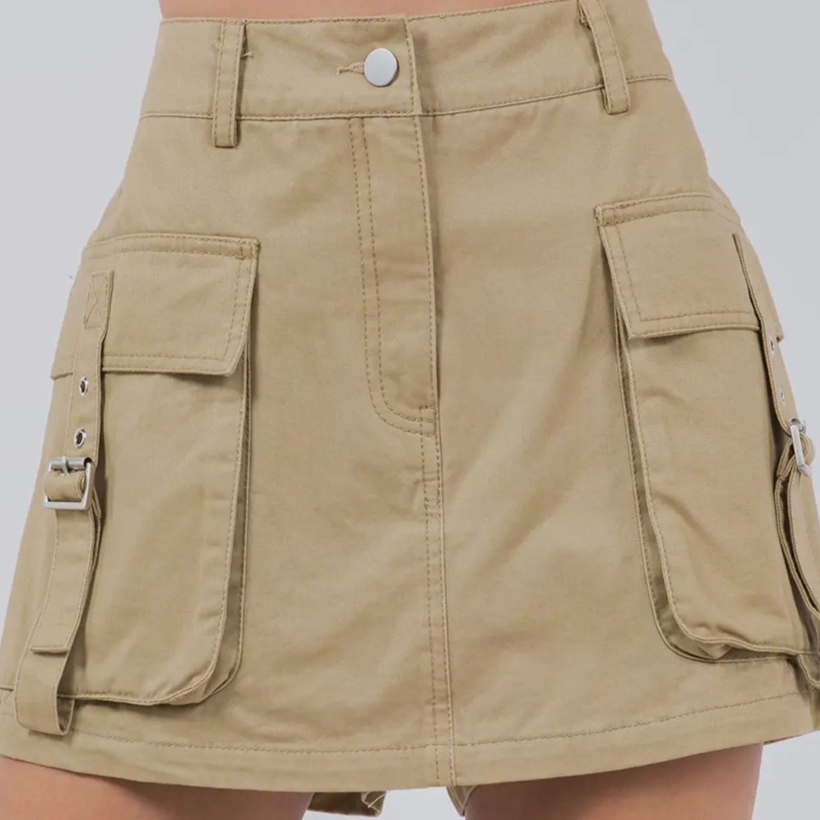 Kylie Cargo Mini Skort