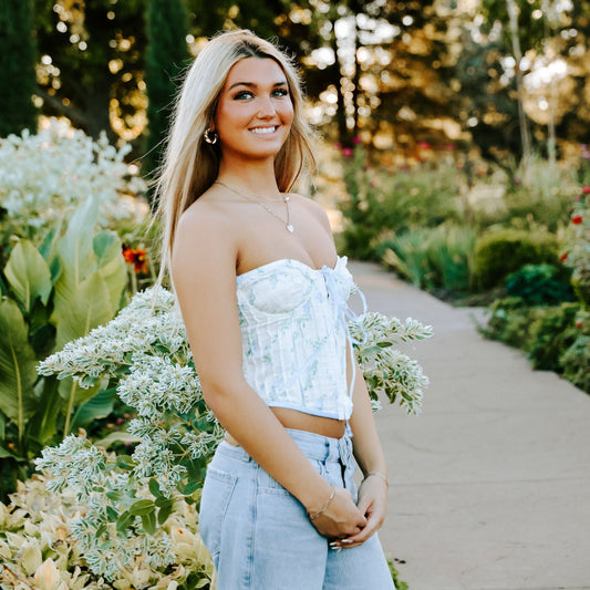 Lacy Corset Top